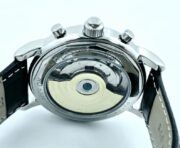 Patek Philippe Grand Complications Perpetual Calendar White Black Leather Strap Swiss Automatic Watch - Image 8
