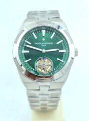 Vacheron Constantin Patrimony Overseas Tourbillon Green Swiss Automatic Watch - Image 3