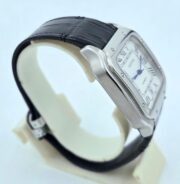 Cartier Santos 100 Leather Strap Swiss Automatic Watch - Image 5