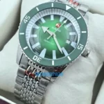 Rado Captain Cook Green Steel Swiss Automatic Watch