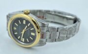 Rolex Oyster Perpetual Gold Bezel Swiss Automatic Watch - Image 6